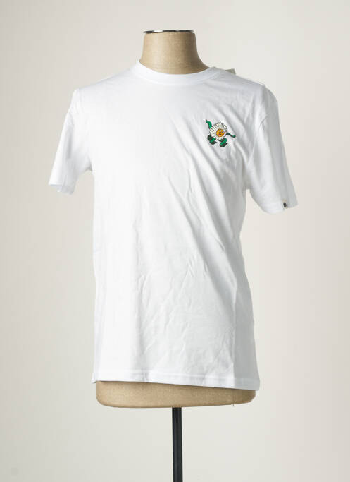 Tricou alb ELEMENT bărbat