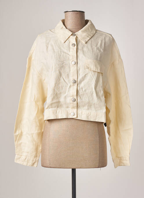 Jachetă vânt bej NA-KD femeie