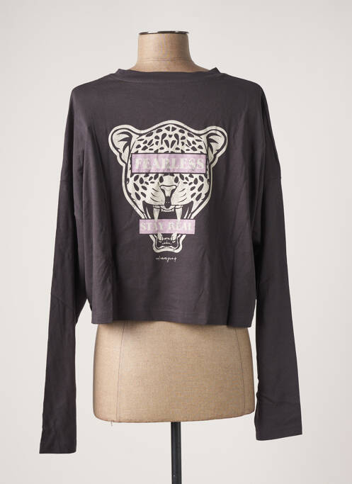 Top negru NOISY MAY femeie