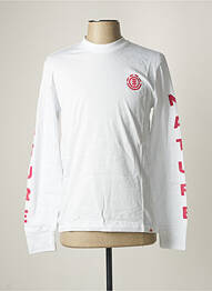 Tricou alb ELEMENT homme