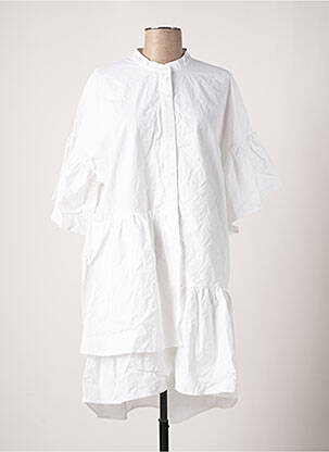 Rochie scurtă alb NOISY MAY femeie