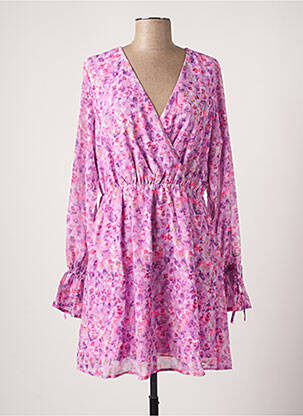 Rochie scurtă violet NA-KD femeie