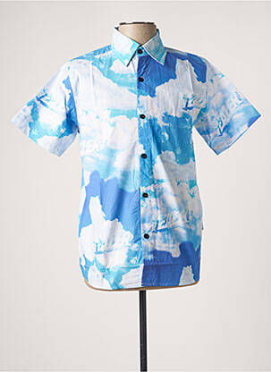 Cămașă cu mâneci scurte albastru TEALER bărbat