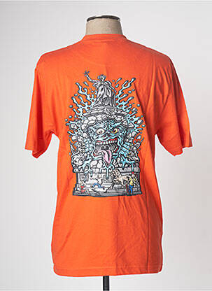 Tricou portocalie WASTED PARIS bărbat