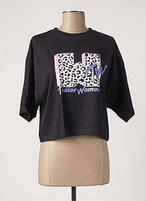 Tricou negru TEALER femeie