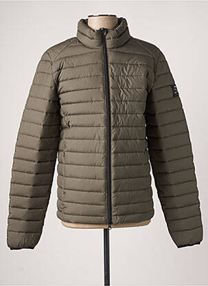 Geacă matlasată verde ECOALF bărbat