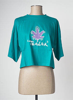 Tricou verde TEALER femeie