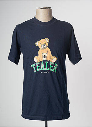 Tricou albastru TEALER bărbat