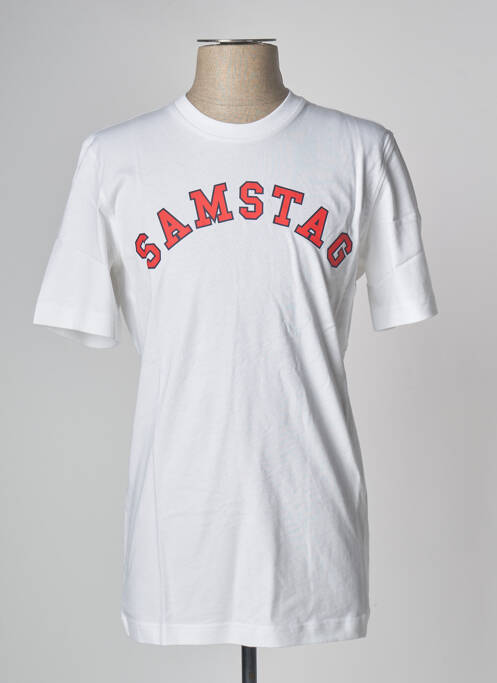 Tricou alb ADIDAS homme