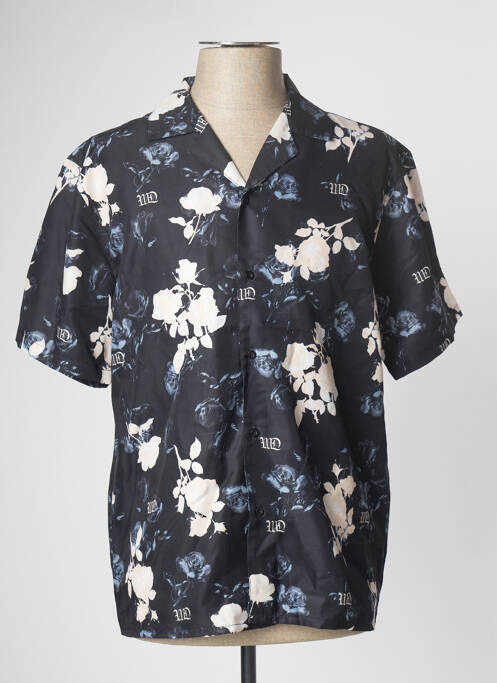 Cămașă cu mâneci scurte negru WASTED PARIS bărbat