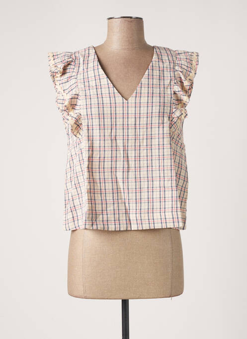 Top bej GRACE & MILA femeie