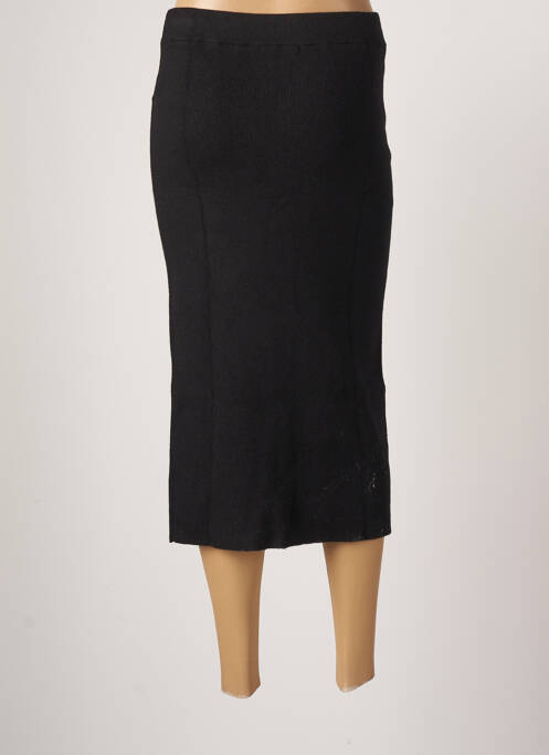 Fustă midi negru NA-KD femeie