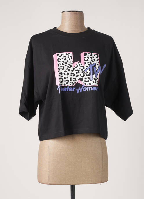 Tricou negru TEALER femeie