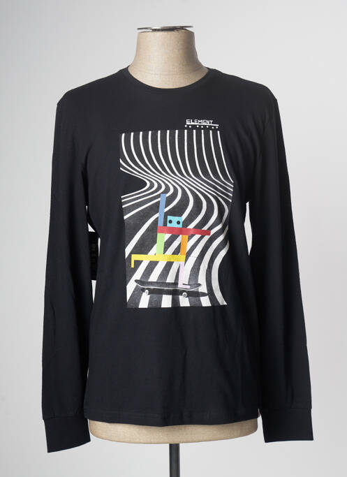 Tricou negru ELEMENT bărbat