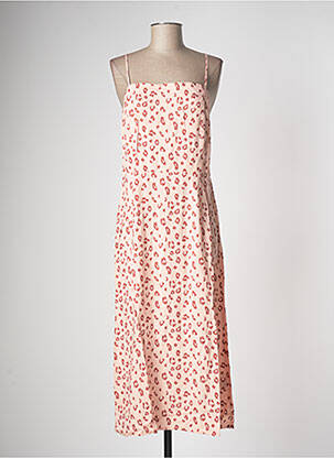 Rochie midi portocaliu OBEY femeie