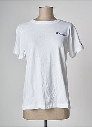 Tricou alb CHAMPION femeie