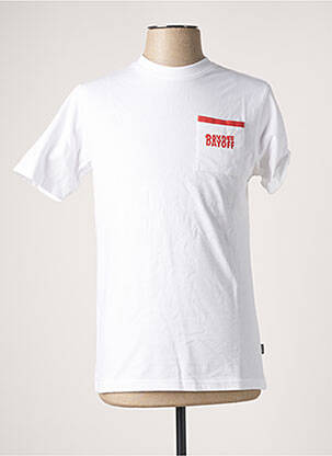 Tricou alb DAYOFF bărbat