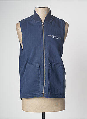 Palton scurt albastru POYZ&PIRLZ bărbat