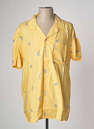 Cămașă cu mâneci scurte galben ELEMENT bărbat