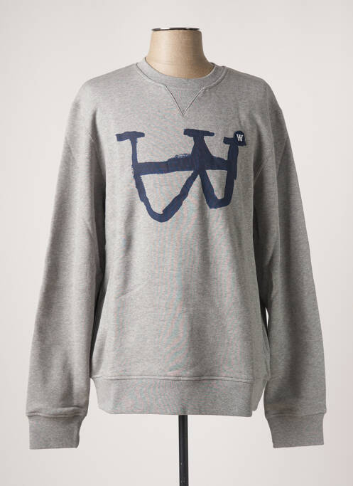 Hanorac gri WOOD WOOD bărbat