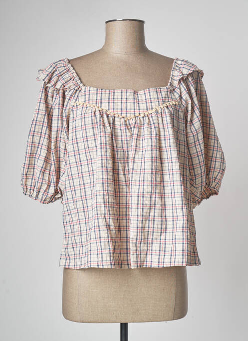 Top bej GRACE & MILA femeie