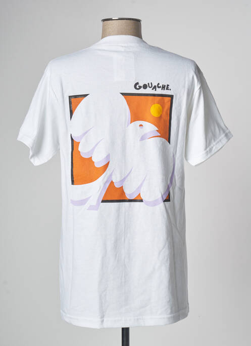 Tricou alb GOUACHE femeie