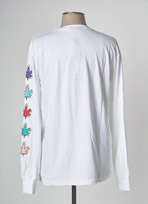 Tricou alb TEALER bărbat