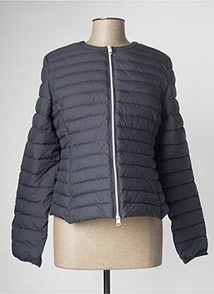 Geacă matlasată gri ECOALF femeie