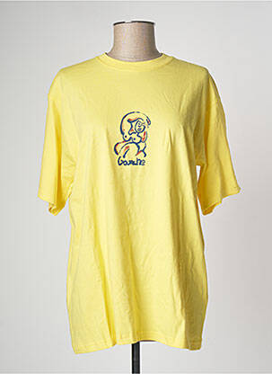 Tricou galben GOUACHE femeie