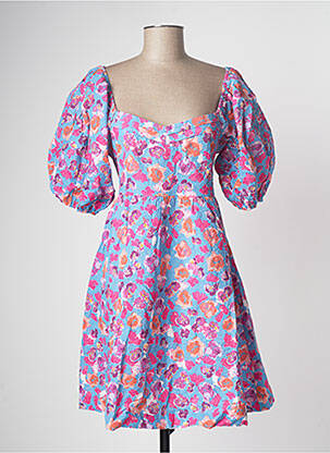 Rochie scurtă albastru GRACE & MILA femeie