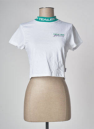 Tricou alb TEALER femeie