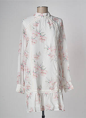 Rochie scurtă alb NA-KD femeie