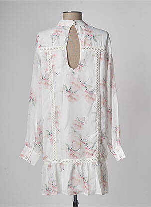 Rochie scurtă alb NA-KD femeie