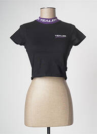 Tricou negru TEALER femme