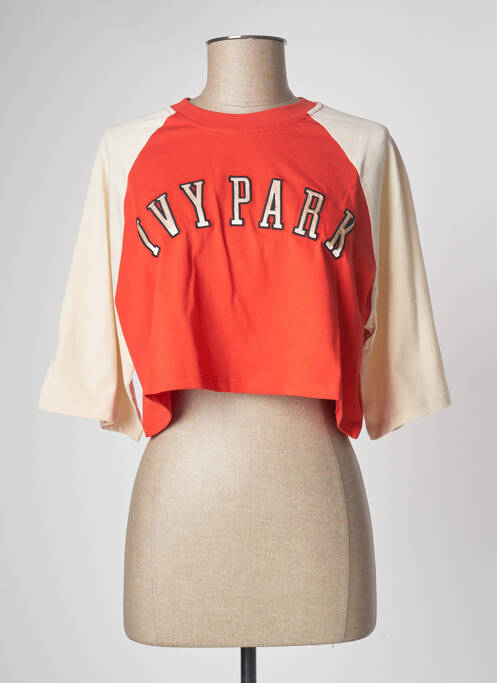 Top roșu IVY PARK femeie