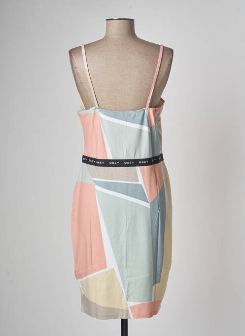 Rochie scurtă portocaliu OBEY femeie