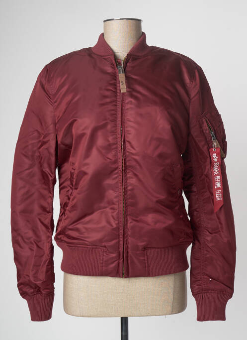 Geacă roșu ALPHA INDUSTRIES femeie