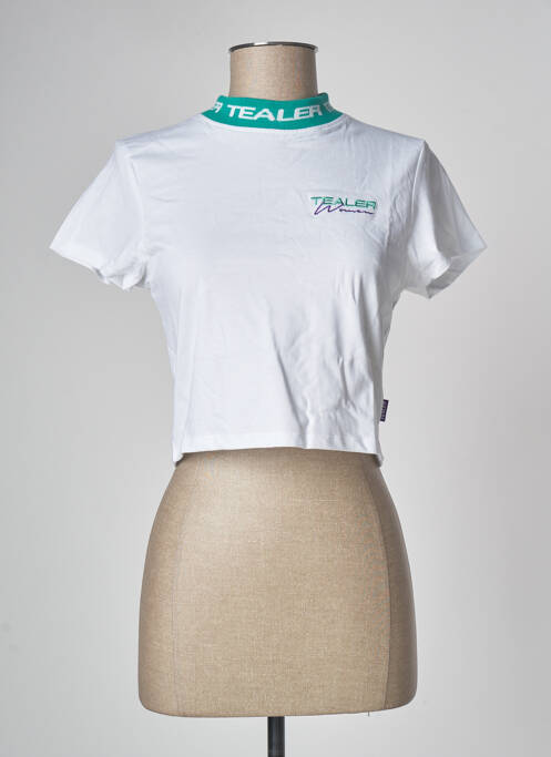 Tricou alb TEALER femeie