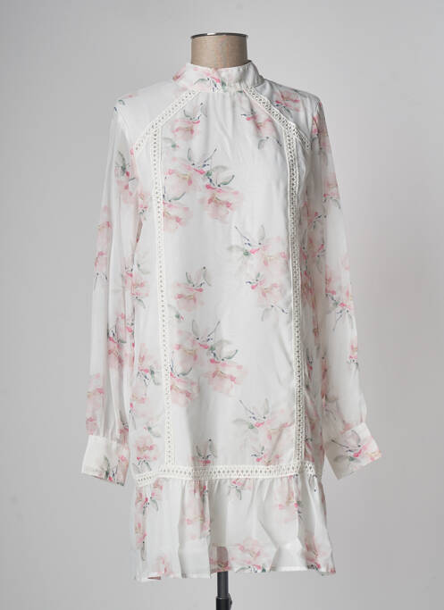 Rochie scurtă alb NA-KD femeie