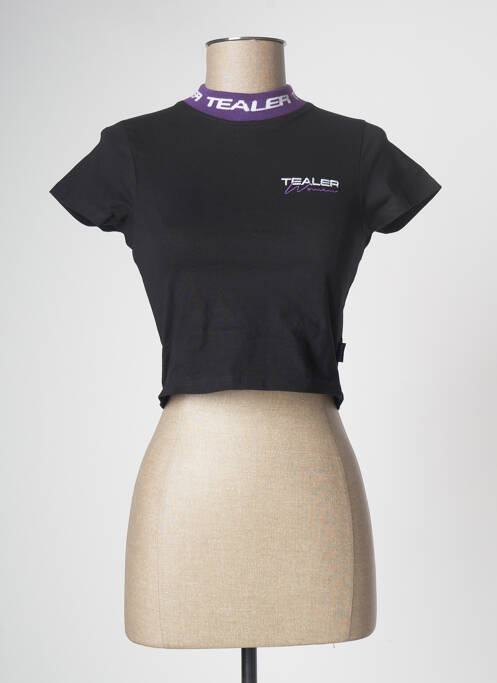 Tricou negru TEALER femme