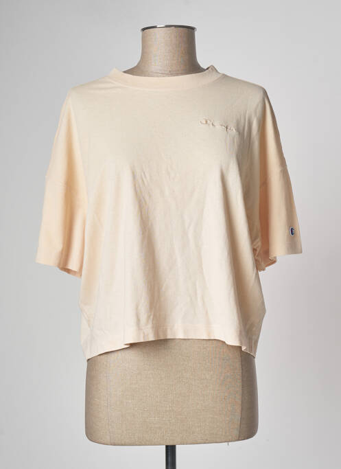 Tricou bej CHAMPION femeie