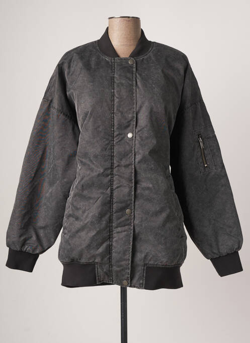 Geacă matlasată negru NOISY MAY femeie