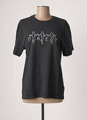 Tricou negru OBEY femeie
