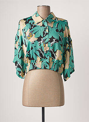 Top verde OBEY femeie