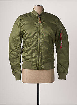 Geacă verde ALPHA INDUSTRIES femeie