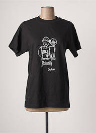 Tricou negru GOUACHE femme