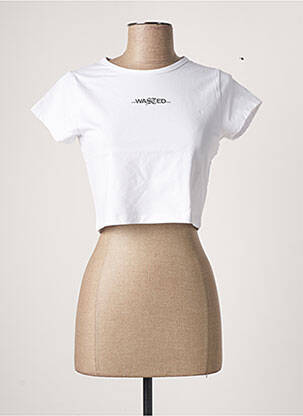 Top alb WASTED PARIS femeie