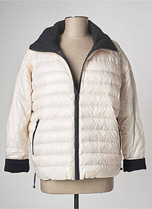 Geacă matlasată alb DUALIST femeie