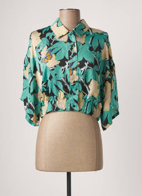 Top verde OBEY femeie