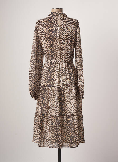 Rochie lungă maro NA-KD femeie